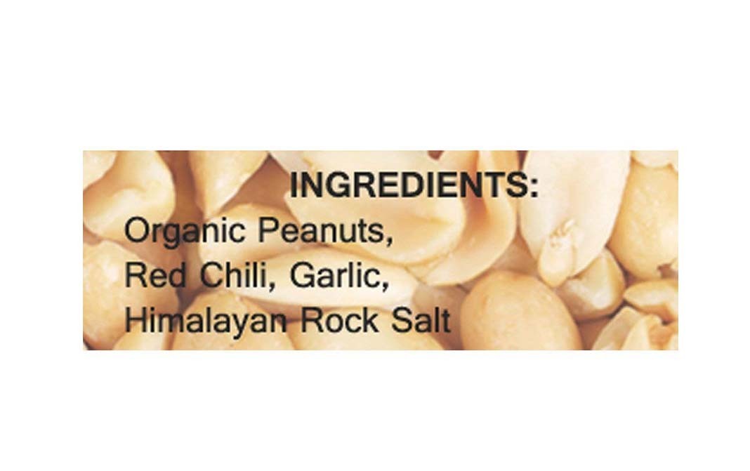 Auroganics Spicy Nip Peanut Butter    Glass Jar  350 grams